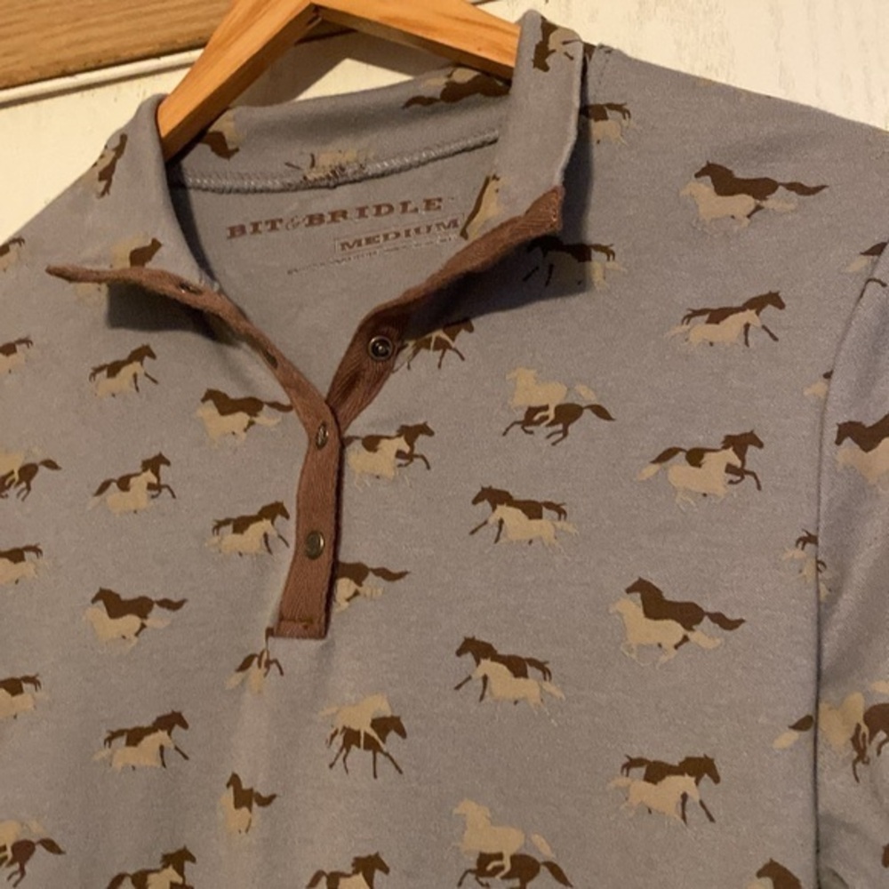 Bit & Bridle Long Sleeve Top - Picture 2 of 5